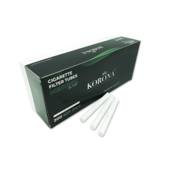 NEW KORONA KS Menthol 200 Cigarette Filter Tubes